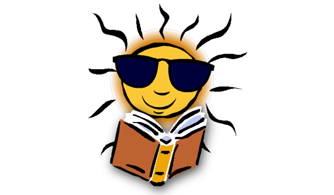 Sun Reading a Book 